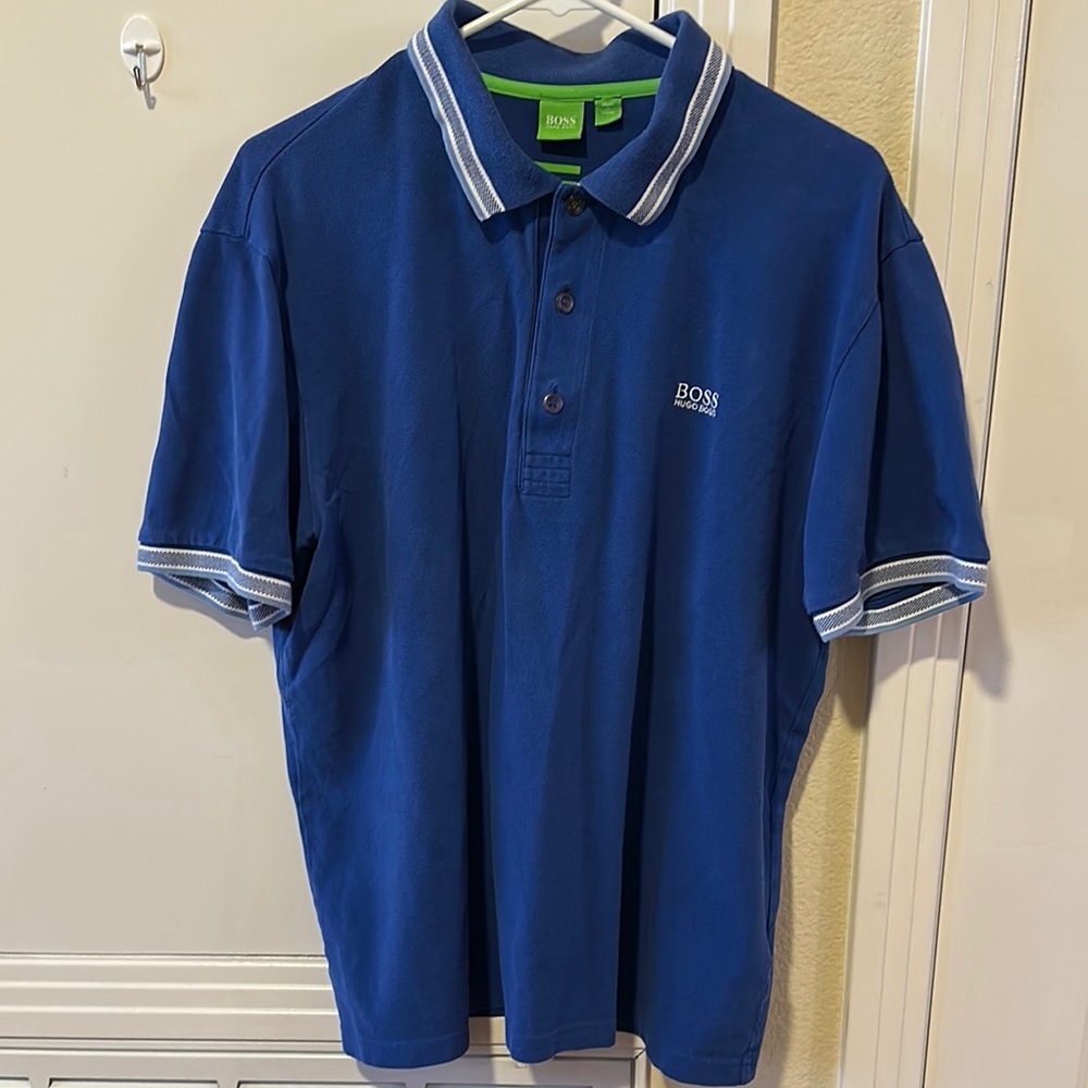 Boss Classic Royal Blue Polo Shirt